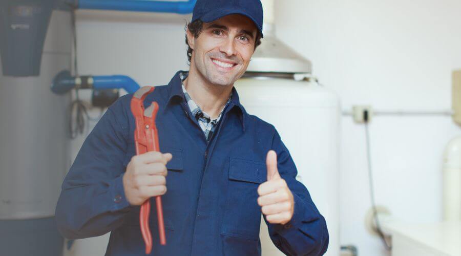 Professional water heater repair in Mcville, ND